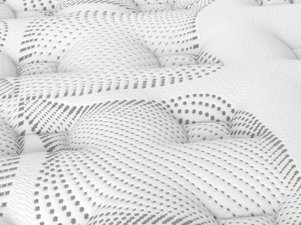 iGel NanoTech 6000i Plushtop, close-up of the quilted cover fabric