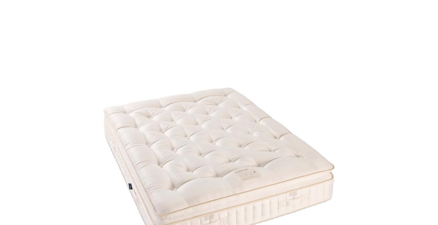 John Lewis British Natural Collection Helmsley Wool Pillowtop 7500 Pocket Spring Mattress