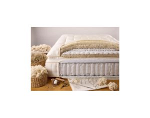 John Lewis British Natural Collection Helmsley Wool Pillowtop 7500 Pocket Spring Mattress