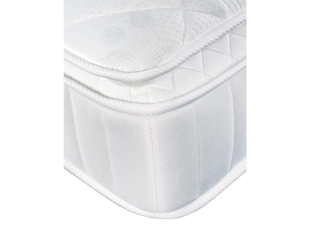 Quilted corner and border of the CloudGel 3000 mattress