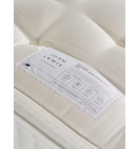 John Lewis Waitrose Wool 1800 Pillowtop Pocket Spring Mattress