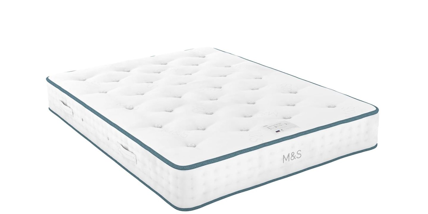M&S 3500 British Wool Pocket Spring Firm Mattress
