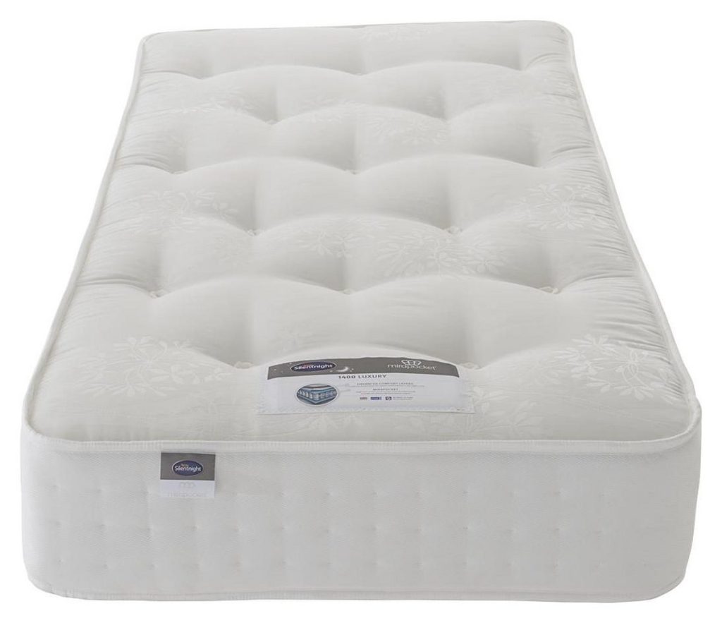 Silentnight Ashford 1400 Pocket Ortho mattress, product photo on a white background