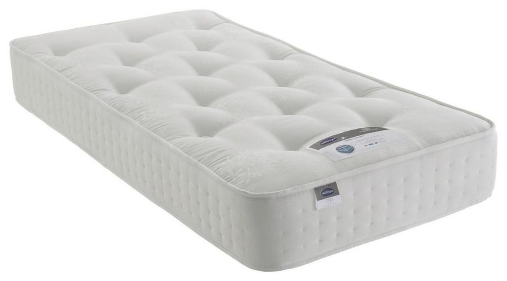 Silentnight Ashford 1400 Pocket Ortho mattress, side view showing the tufted border