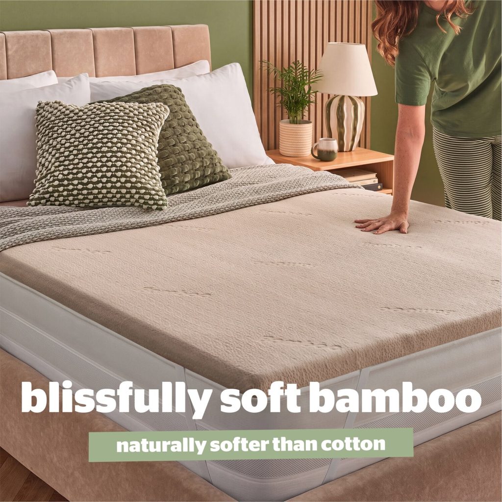 Silentnight Bamboo Memory Foam Mattress Topper