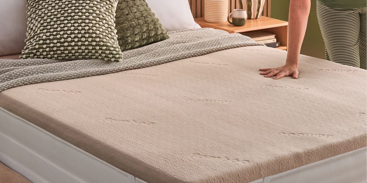 Silentnight Bamboo Memory Foam Mattress Topper