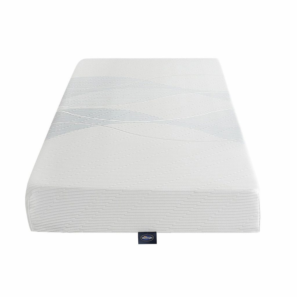 Silentnight Memory Foam Rolled mattress, product photo on a white background