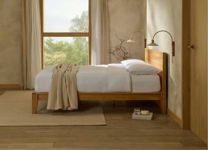 Simba Yasumi Solid Oak Bed with Headboard