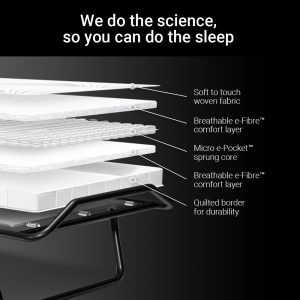 Jay-Be Supreme Folding Bed with Pocket Sprung Mattress